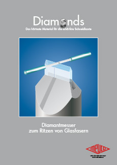 Diamantmesser zum Ritzen von Glasfasern